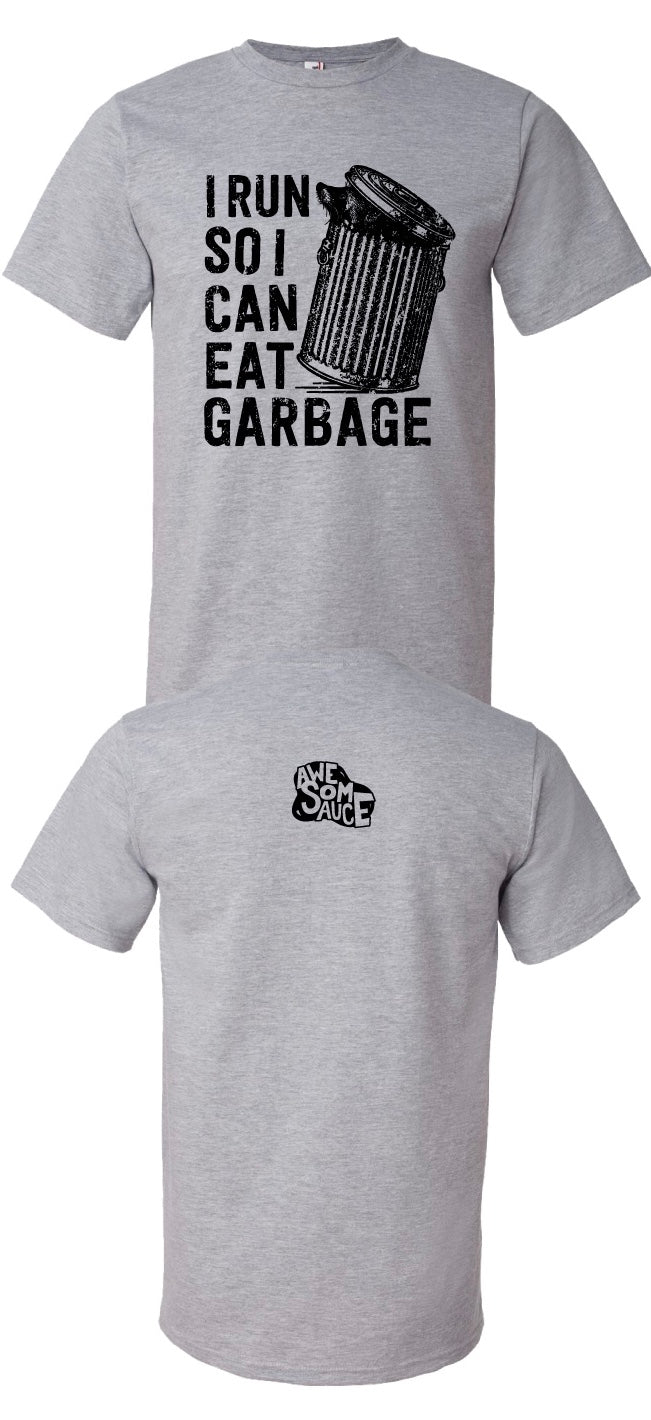 I Run So I Can Eat Garbage Baseball Shirt – awesomesaucesupply